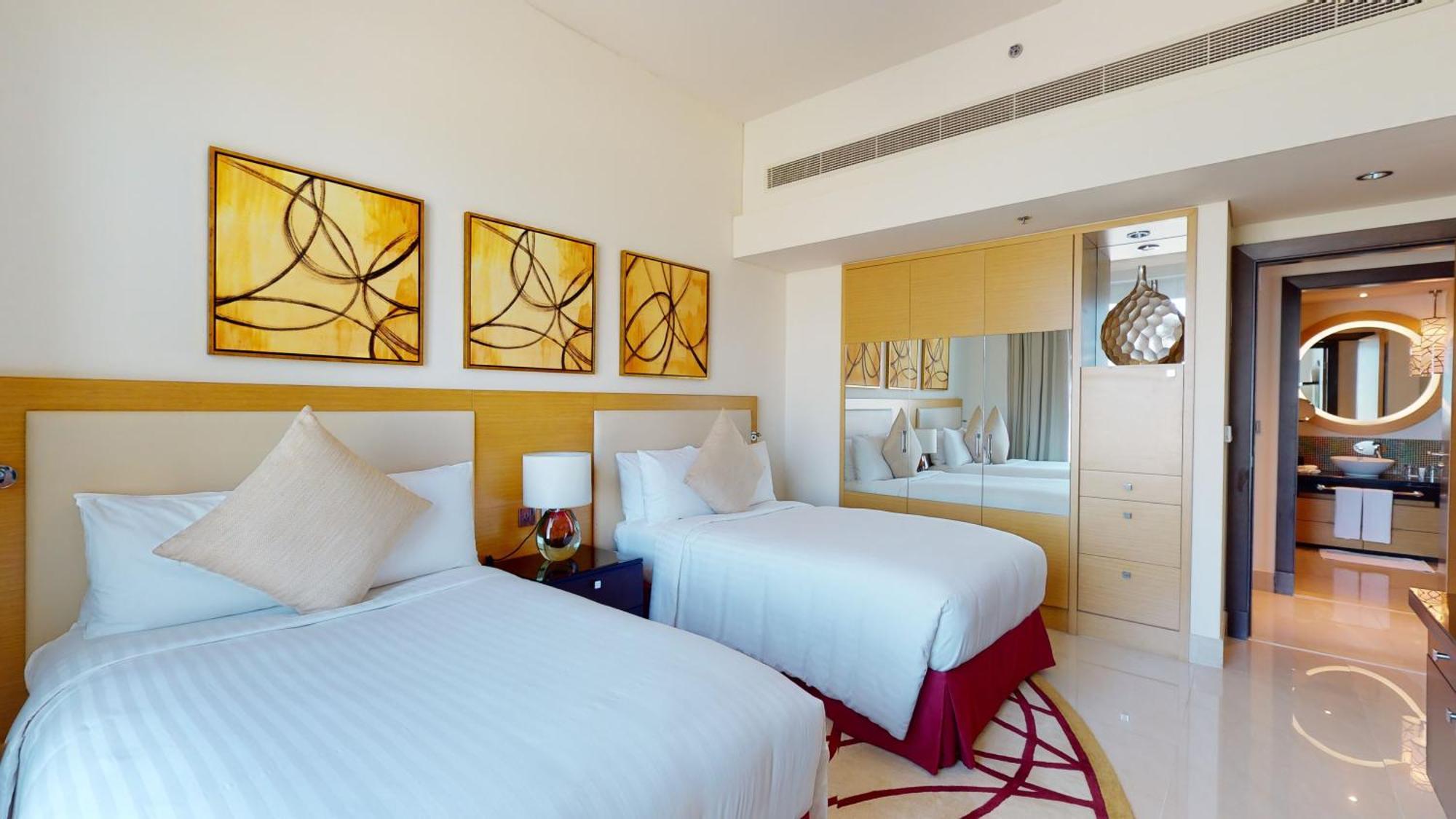 Marriott Executive Apartments Al Jaddaf, Dubai Zimmer foto Deluxe Room